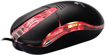 ZEBRONICS ZEB-TRUST Optical mouse Wired Ambidextrous Optical Mouse