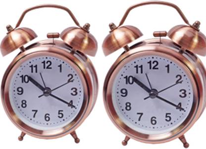 Royle Analog Copper Clock