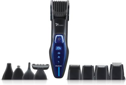 Syska HT5000K UltraGroom Grooming Kit 45 min  Runtime 20 Length Settings
