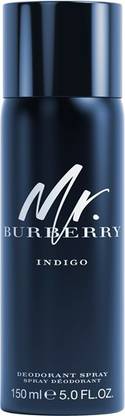 BURBERRY INDIGO DEO Deodorant Spray  -  For Men
