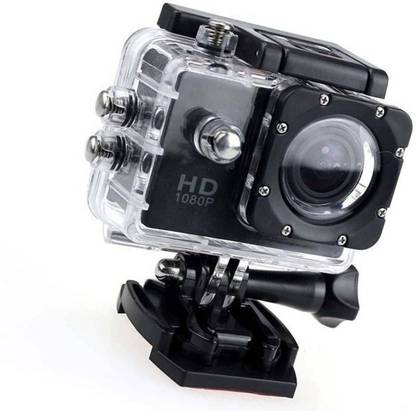 SpadeAces 1080 1080 P action camera 1080P 2-inch LCD 140 Degree Wide Angle Lens Waterproof Diving Sports and Action Camera , ACTION GO PRO APC14 Sports and Action Camera Sports and Action Camera