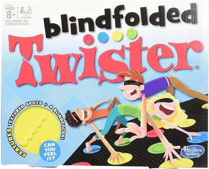 Hasbro Blindfolded Twister Game Board Game Accessories