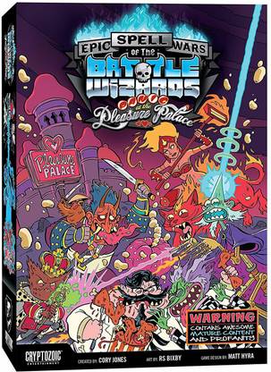 CAPSTONE Epic Spell Wars Of The Battle Wizards 4: Panic At The Pleasure Palace Strategy & War Board Game