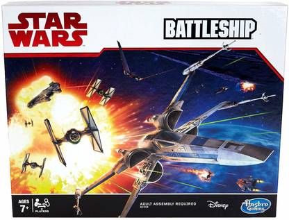 Hasbro Battleship Game: Star Wars Edition Strategy & War Board Game