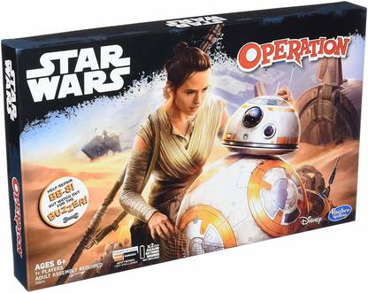 Hasbro Operation Game: Star Wars Edition Strategy & War Board Game