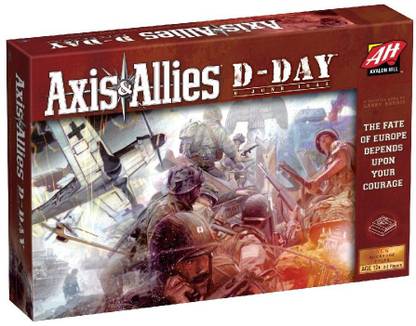Avalon Hill Axis & Allies D-Day Game Strategy & War Board Game