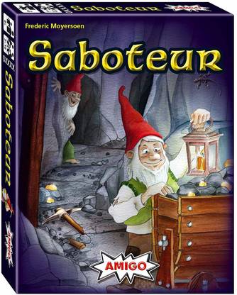 Amigo Saboteur Card Game Strategy & War Board Game