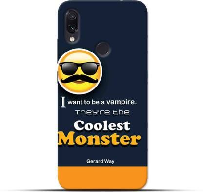Saavre Back Cover for Devils,Vempire,Twilight for REDMI NOTE 7