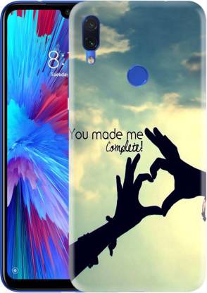 Shaurya enterprises Back Cover for Mi Redmi Note 7 Pro