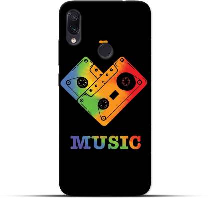 Saavre Back Cover for I Love Music for REDMI NOTE 7