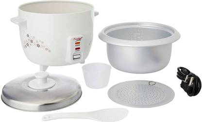 Prestige Delight PRWO Electric Rice Cooker with Steaming Feature