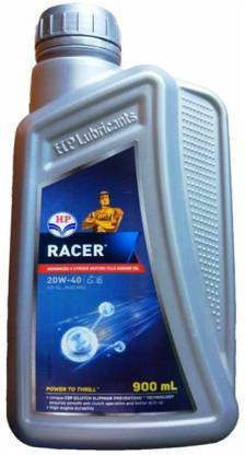 HP RACER 20W-40 ADVANCED 4 STROCK MOTORCYCLE (900 ml ) Synthetic Blend Engine Oil