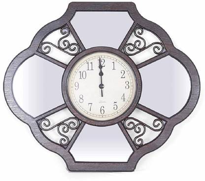 AKSHAR Analog 6 cm X 30 cm Wall Clock