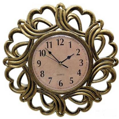 AKSHAR Analog 6 cm X 30 cm Wall Clock