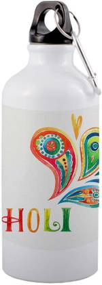 COLOR YARD सिपर बोतल पर मोर शेड डिज़ाइन के साथ बेस्ट होली 600 ml सिपर