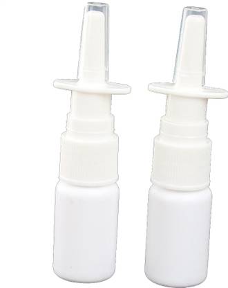 Futurekart 10ML Empty Plastic Nasal Fine Mist Spray Bottle 2 pcs 10 ml Bottle