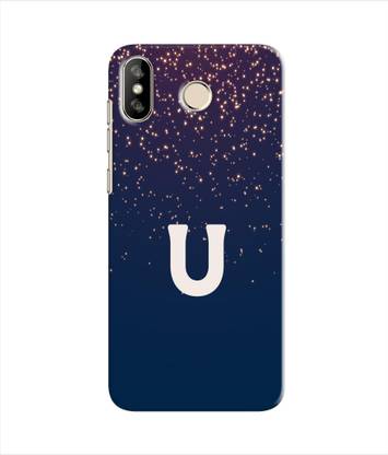 XPRINT Back Cover for Homtom H5 - Alphabet U