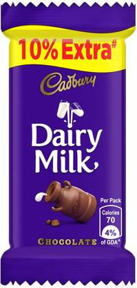 Cadbury Dairymilk 10 (pack of 56) Bars