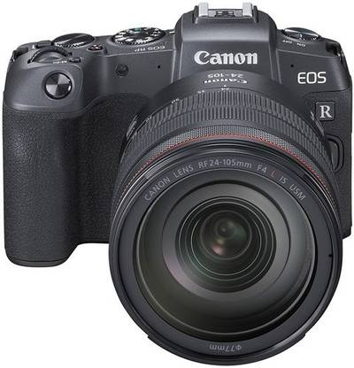 Canon RP Mirrorless Camera Body with single Lens: RF 24 - 105 mm f/4L IS USM