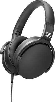 Sennheiser HD 400S Closed Back, Around Ear Headphone with One-Button Smart Remote and Mic Wired