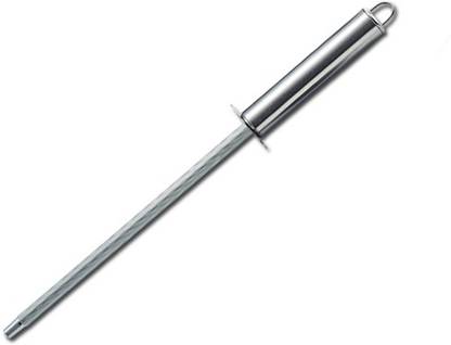 SHAFIRE Knife Sharpener Rod-Stainless Steel Knife Sharpner 30 cm Knife Sharpening Stone