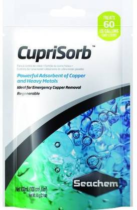 SEACHEM Cuprisorb 100 ml pouch Aquarium Filter Cartridge