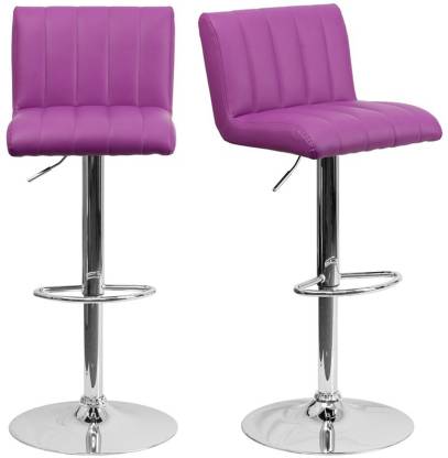 Swivel Bar Stool Chair Purple, Purple Bar Stools With Arms