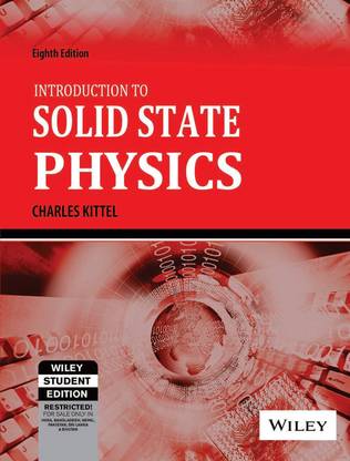 Introduction to Solid State Physics