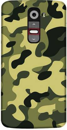 PNBEE Back Cover for LG G2 -Miltary Print Print Mobile Case Cover