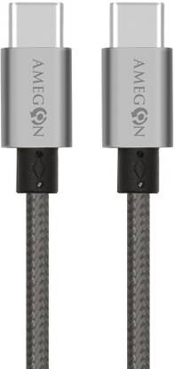 Amegon USB Type C Cable 1 m AMG-2422 USB 2.0 USB-C to USB-C Cable