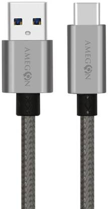 Amegon USB Type C Cable 2 A 2 m USB Type-C to USB-A Male 3.1 Gen1 2 Meters
