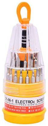 Hazzlewood 31- in-1 (Pack of1) Ratchet Screwdriver Set