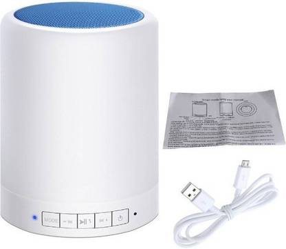 एस्चे Smart Touch LED Mood Lamp, SD Card Slot/AUX Input, Microphone for Android/iOS/Laptop/Desktop 5 W ब्लूटूथ  स्पीकर