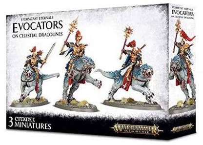 Citadel Stormcast Eternals Evocators On Celestial Dracolines Warhammer Age of Sigmar