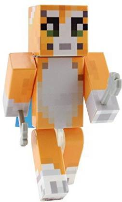 EnderToys Orange Cat Action Figure [Not an Official Minecraft Product]