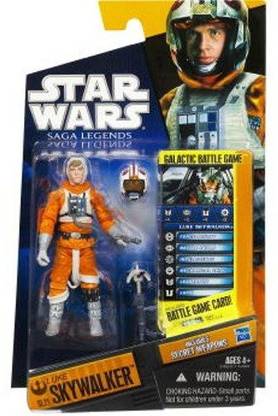 Hasbro Star Wars: Saga Legends 2010 Luke Skywalker (SL21) Action Figure by