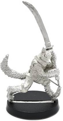 Stonehaven Miniatures Stonehaven Kitsune Fighter Miniature Figure (for 28mm Scale Table Top War Games) - Made in US