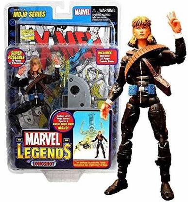 MARVEL Legends Longshot Figure - Toy Biz Mojo Build A Figure Series