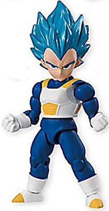 Dragonball Dragon Ball Super 66 Action Dash Saiyan Vegeta SSGSS Character Mini Action Toy Figure approx. 66mm / 2.6"in