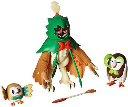 POKEMON Decidueye Evolution 3 inch Action Figure - Rowlet