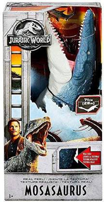 Jurassic World Fallen Kingdom and 2 Real Feel Mosasaurus 28 Inches Touch Its Skin and Real Texture