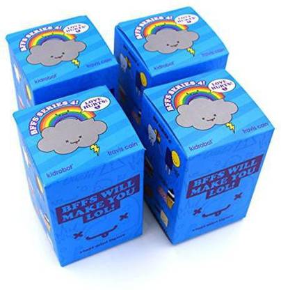 Kidrobot Set of 4: BFFs Series 4 Love Hurts Blind Box Mystery Vinyl Figure by