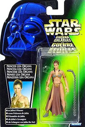 STAR WARS the Power of the Force - Princess Leia Organa as Jabba's Prisoner Action Figure