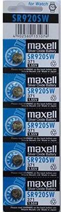 Power Light Maxell LR 920 SW / SR 920 SW / Button Cell  - Pack of 5 cells  Battery
