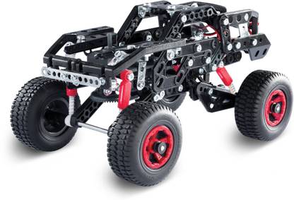 Meccano Erector by Motozed Off Road Racer 25-in-1 Model Building Kit STEM Education Toy