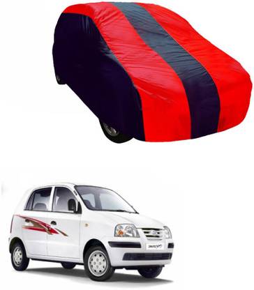 AdroitZ Car Cover For Hyundai Santro Xing (Without Mirror Pockets)