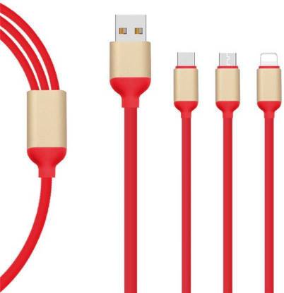 fitcharge Power Cord 1 m F CHARGE 3 PIN CHARGING CABLE RED