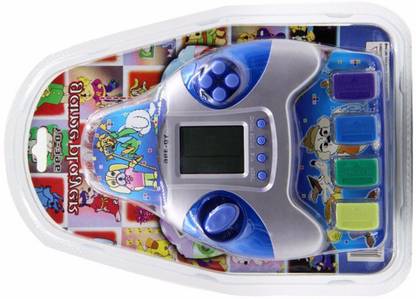 Alishark Traditional Brick game with all total brick games A3 for increasing hand-eye,brain ALL IN ONE with 4 CHIP BRICK GAMES(Game will not work until inserting chip) NA GB with GAME, 4 CHIP, BATTERY