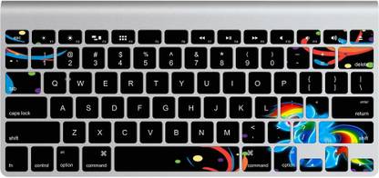 GADGETSWRAP GWS-13271 Printed Color Unicorn Skin for Apple Magic Keyboard 1 Keyboard Skin