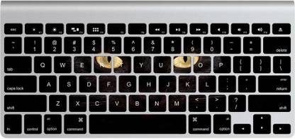 GADGETSWRAP GWS-13180 Printed car eyes Skin for Apple Magic Keyboard 1 Keyboard Skin